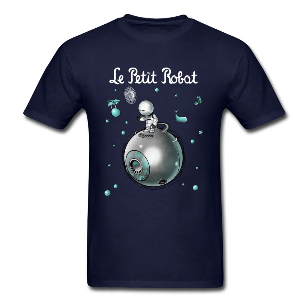 Le Petit Robot T Shirt Mužov Čierne Tričko Malý Princ T-shirt Verzia Oblečenie 3D Ťažkých Kovov Topy Punk Tee Bavlna Lete