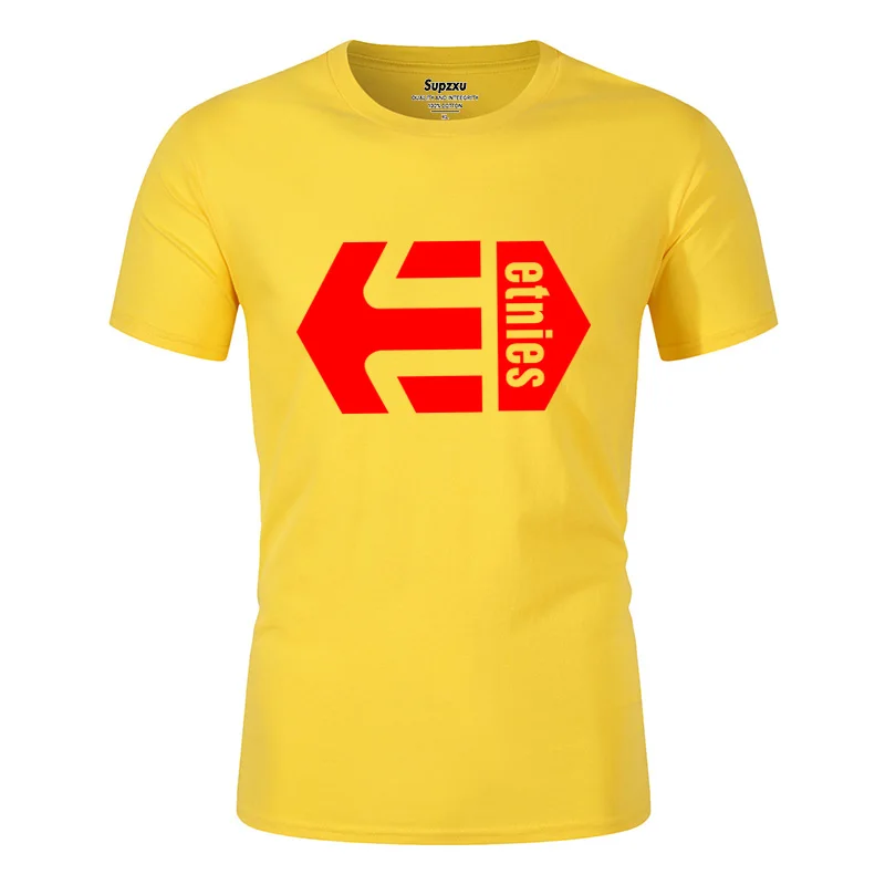 Letné mužov-krátke rukávy etnies tričko bavlna pánske T-shirt Slim pánske T-shirt značku oblečenia