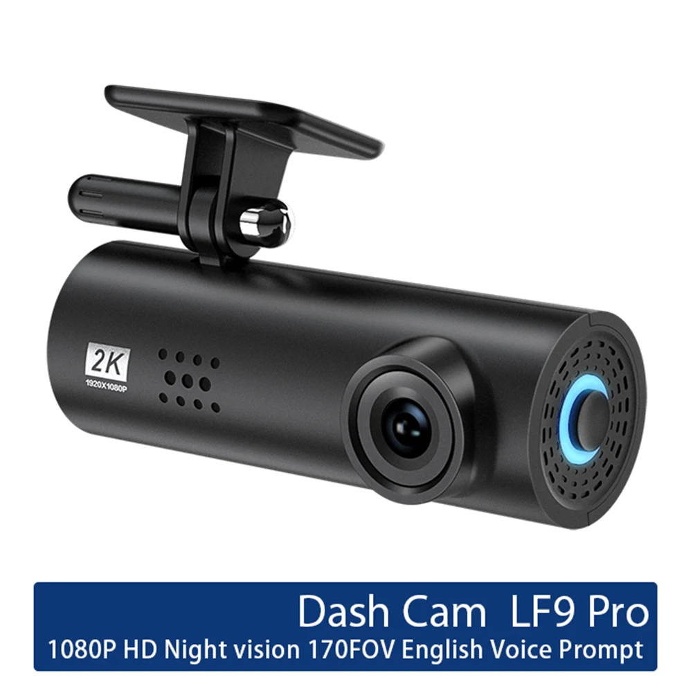 LF9 Pro WiFi Panel Kamery ruský anglický Ovládanie Hlasom 1080P Full HD Auto DVR Nočné Videnie G-senzor Dash Cam Jazdy Recorde