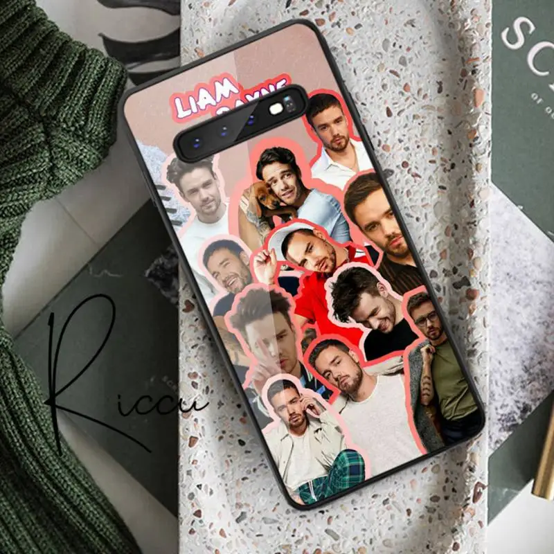 Liam Payne Telefón Prípade Tvrdeného Skla Pre Samsung S20 Plus S7 S8 S9 S10E Plus Poznámka 8 9 10 Plus A7 2018