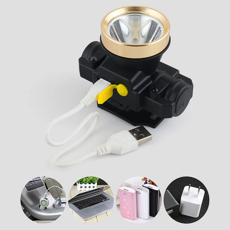 Litwod z2090 10W Telo, Pohybový Senzor Reflektor LED Mini Svetlomet Nabíjateľná Vedúci svetlo USB Outdoor Camping Hlavu Blesku