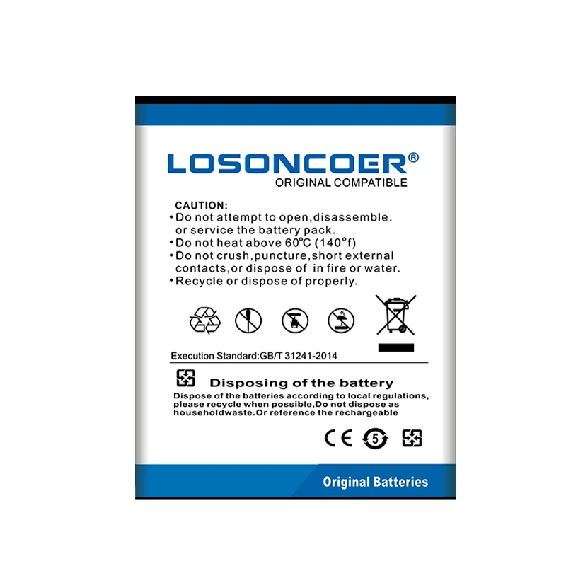 LOSONCOER 2600mAh BST-33 BST 33 Pre Sony Ericsson W610i W660i W705 W880i Z530i K630i K790i K790i W888C W900i W960i K800 Batérie