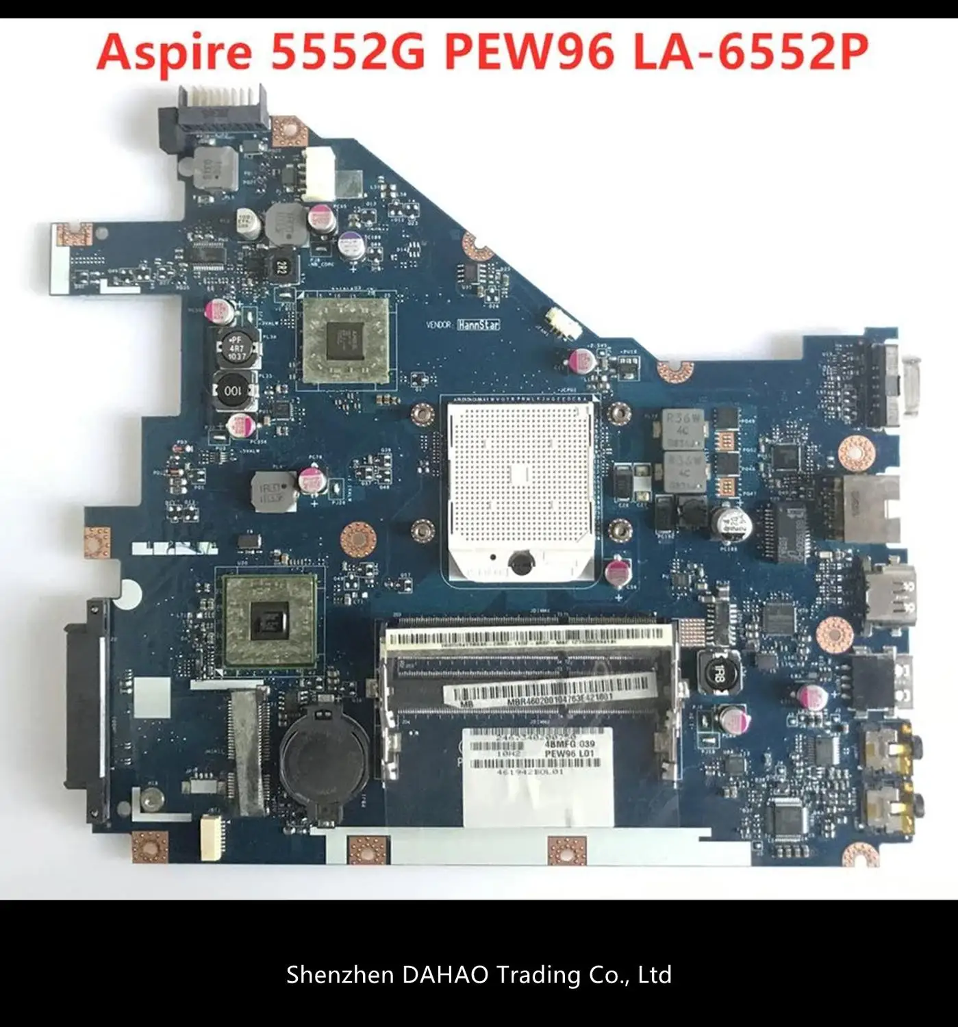 LS Notebook základná Doska Pre Acer aspire 5552G 5552 základná DOSKA NV50A MBR4602001 PEW96 LA-6552P