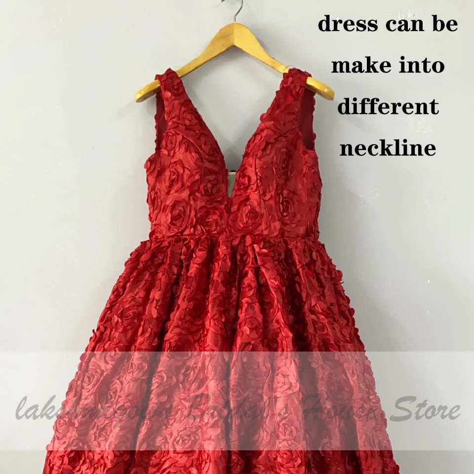 Luxusné Červenej Krajky Foral Svadobné Šaty v Turecku Lakshmigown 2020 Dentelle Mariage Sexy Svadobné Šaty Svadobné Šaty Dlhý Vlak