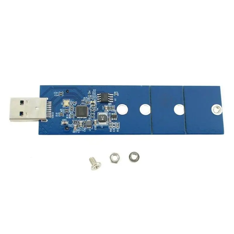 M. 2 USB3.0 Adaptér B Kľúč M2 NGFF SSD Karty Adaptéra Pevný Disk Converter pre Air Macbook pro 2013 2016