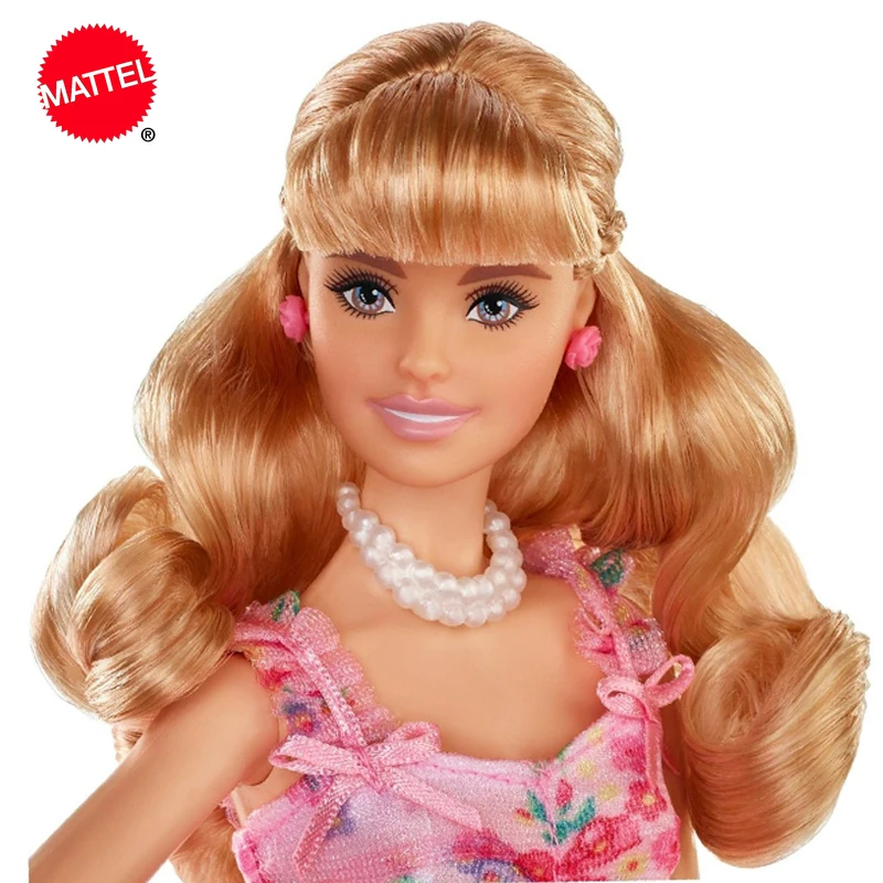 Mattel Skutočnej Barbie Bábika Barbie je Nové Narodeniny, Priania Collector ' s Edition Darček k Narodeninám Dievča Hračka