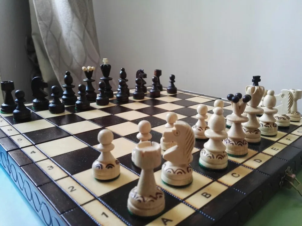 Medzinárodné Šach Nový Štýl Šach Živice 36*36*6 CM Dieťaťa Hru So Skladacia Šach box