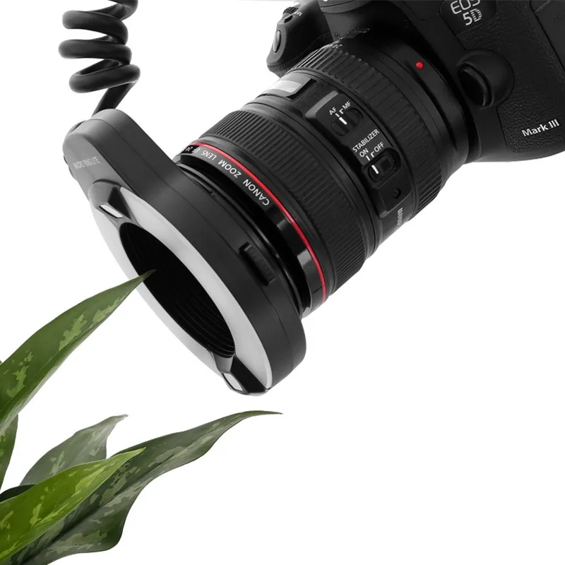 MEIKE Makro zábleskové Svetlo pre Canon Speedlite MK-14EXT Master Flash Macro Ring Flash TTL Rýchlosť Svetla makrofotografie