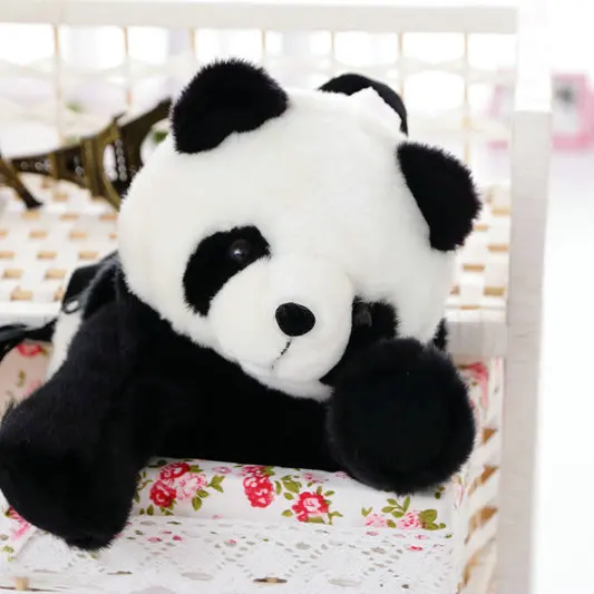 Millffy Roztomilý 1pc 35*22 cm Cartoon Panda Bear Zvierat Plyšový Batoh Bábika Sackpack Ramenní Taška Satchel Chlapec Dievča Hračka Dary