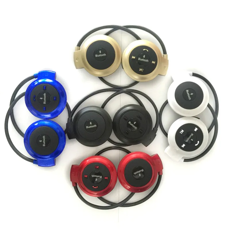 Mini 503 Bluetooth Handsfree Slúchadlá na MP3 Prehrávač, Bezdrôtové Stereo Športové Headset Podpora TF Kariet FM Čelenka Slúchadiel