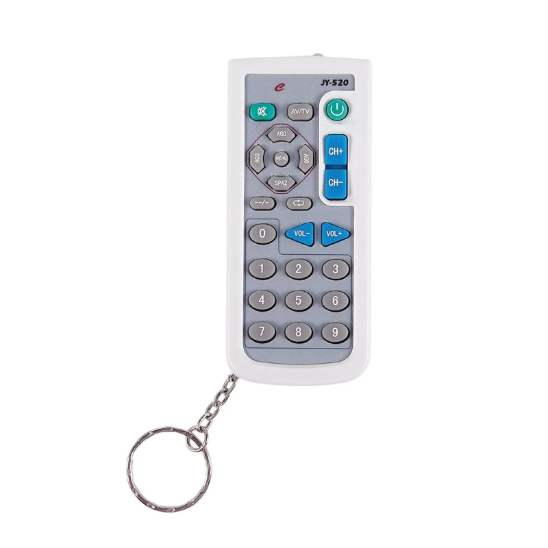 Mini Keychain Univerzálne Diaľkové Ovládanie pre TV HD SONY Panasonic LG, Sharp, Toshiba