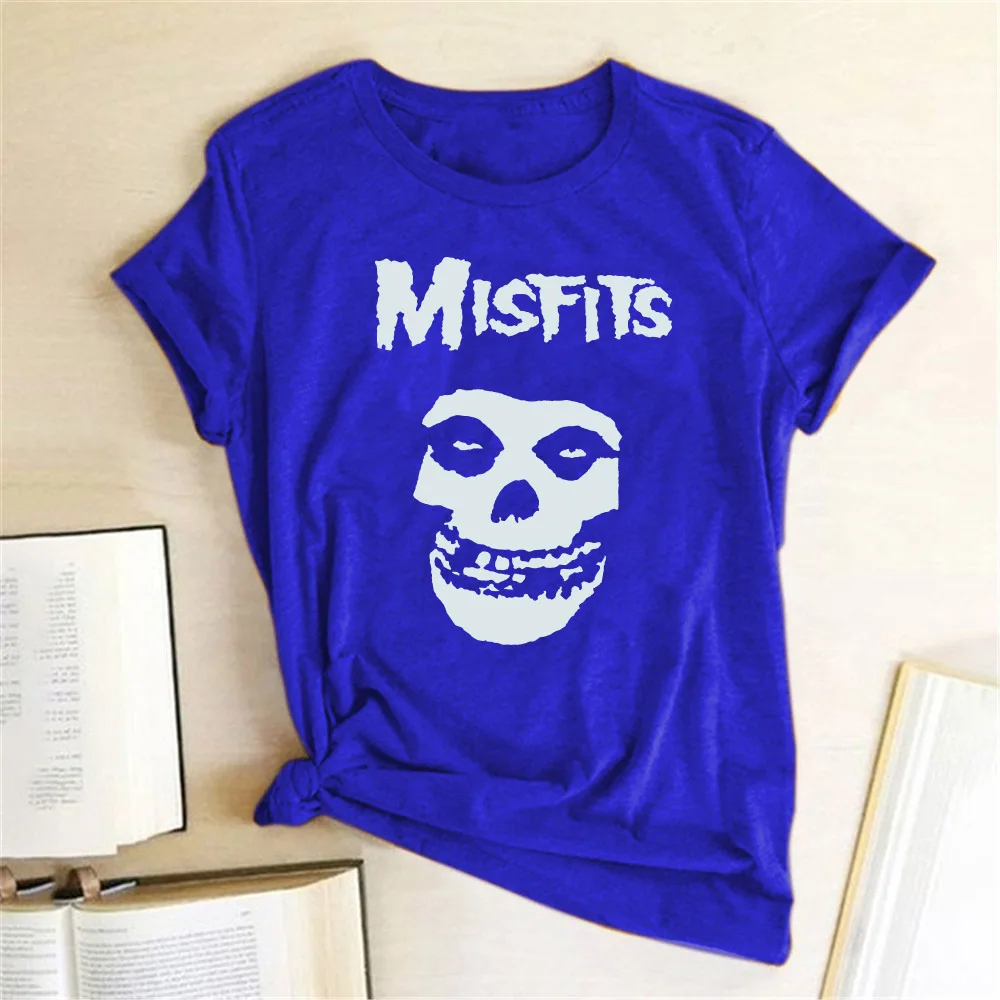 MISFITS Sezóny Tv T Shirt Ženy Zábavné Letné Krátky Rukáv Harajuku Tees Žena T Shirt Camisetas Mujer Manga Corta Bežné Topy