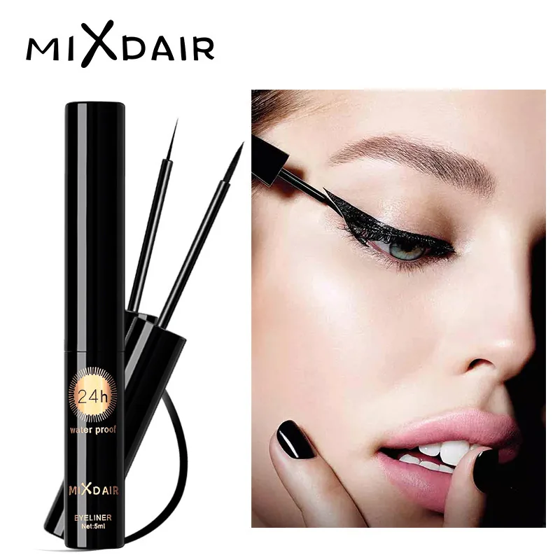 MIXDAIR trvanlivé nepremokavé a hladké očné linky, super jemné tip rýchle sušenie a žiadne škvrny Voliteľné pre dva tipy Kozmetika Set