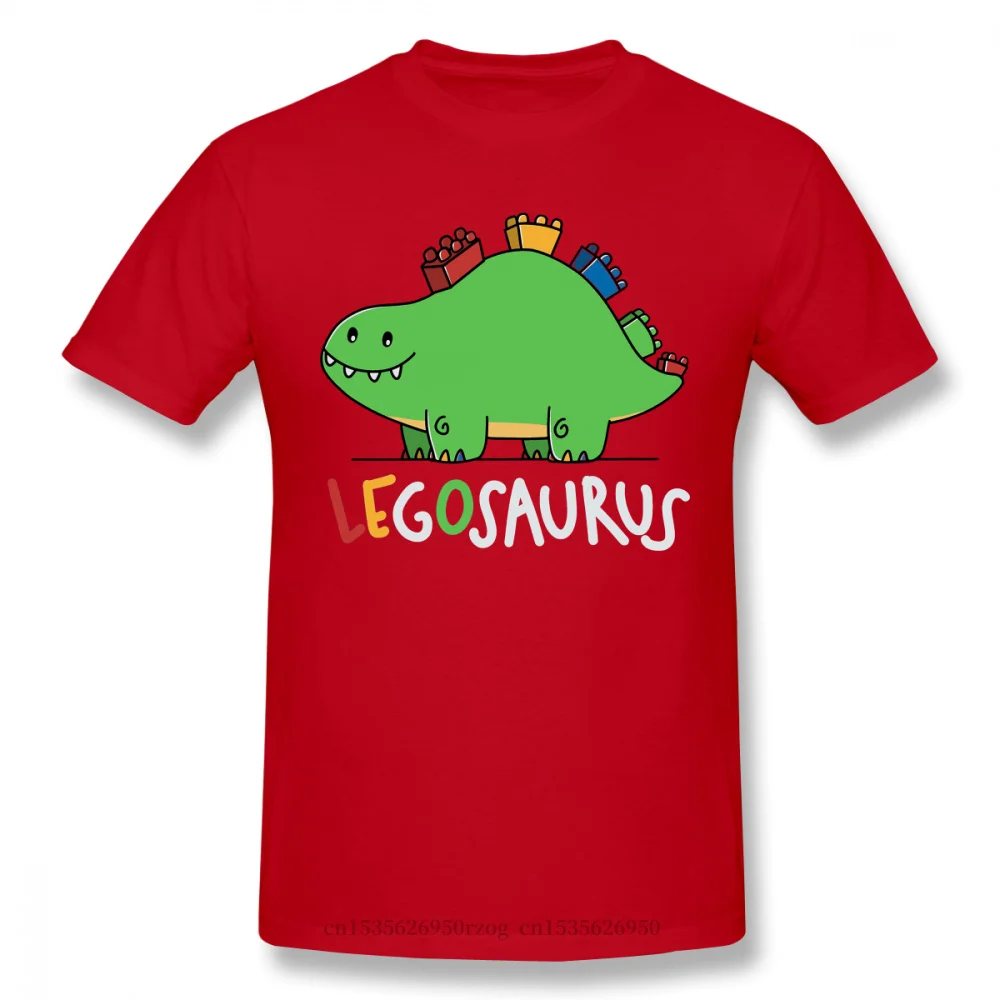 Muži Oblečenie Jurský Svete Sci-Fi Dobrodružstvo Filmu T-Shirt Legosaurus Módne Krátky Rukáv