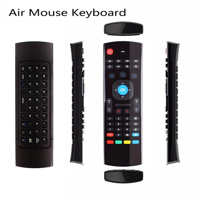 MX3 2.4 G Wireless Keyboard Controller Diaľkové Ovládanie Vzduchu Myš Pre Android Smart 7.1 TV Box X96 Mini S905w Tx3 Tvbox