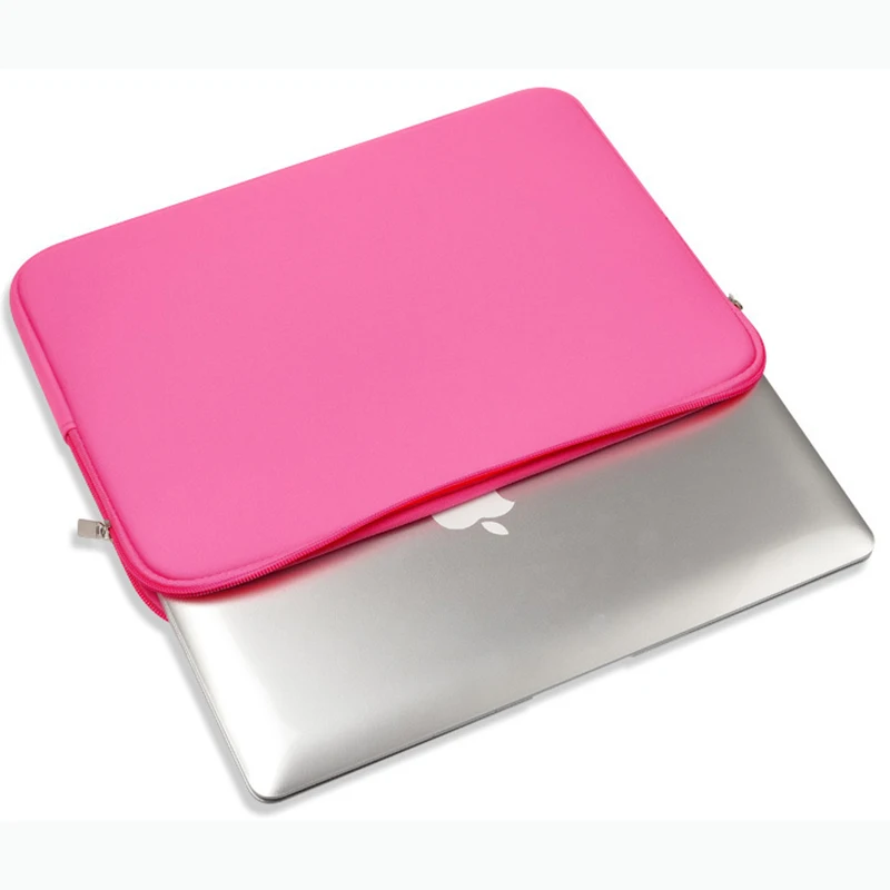 Mäkké Neoprénové Notebook Notebook Líniové Rukáv Prípade Počítača taška pre 7 až 17-Palcový IPAD, Macbook Pro Air Retina Tablet Podšívky v Kabelke