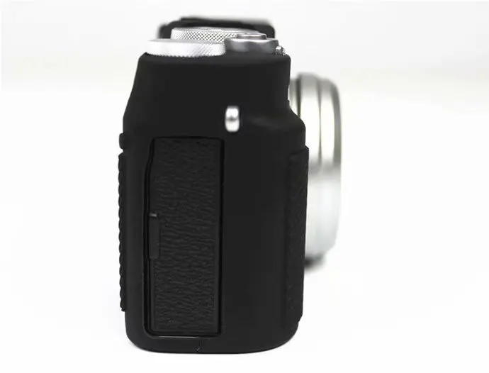Mäkké Silikónové Gumy Taška Pre Fuji x100v Ochranné Telo Pokožky Fotoaparát Gumový Kryt Taška shell rukoväť zahusťovanie