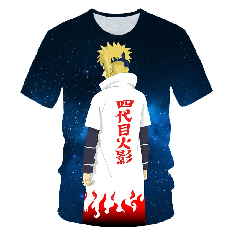 Móda Japonské Anime Naruto Vytlačené Deti T-shirts Deti Móda Lete O-Krku Tees Chlapci/Dievčatá Mäkké Topy Detské Oblečenie
