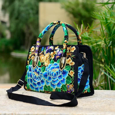 Móda Výšivky Multi-use Ženy taška!Všetky zápasom Ručné Kvetinový Embroideried Ramenný&Vintage Kabelky Kabelky Pre Dámy Bolsa