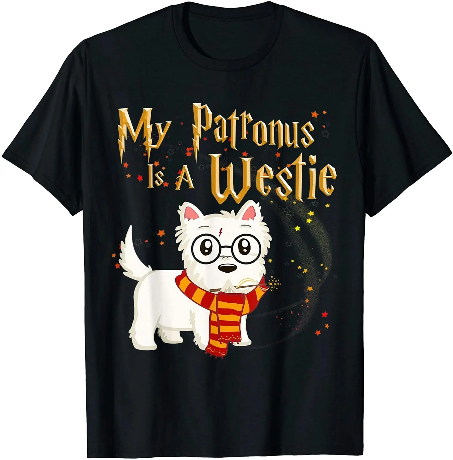 Môj Patronus Je Westie Psa Vianočné T Tričko Veľkosť S 5Xl