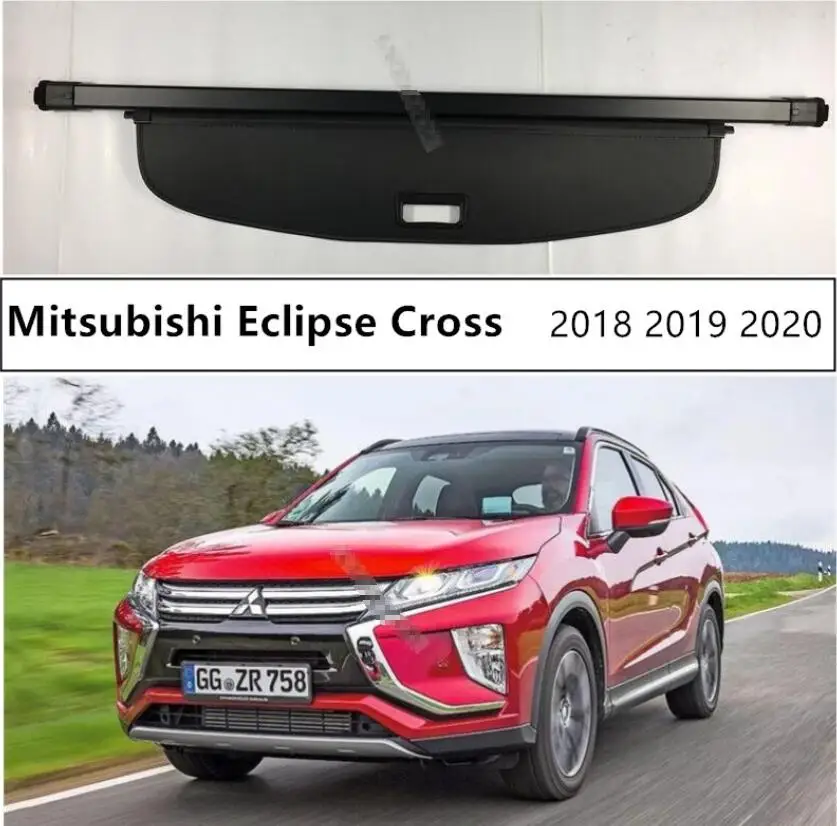 Na Mitsubishi Eclipse Kríž 2018 2019 2020 Zadný Kufor Cargo Pokrytie Security Shield High End Auto Príslušenstvo