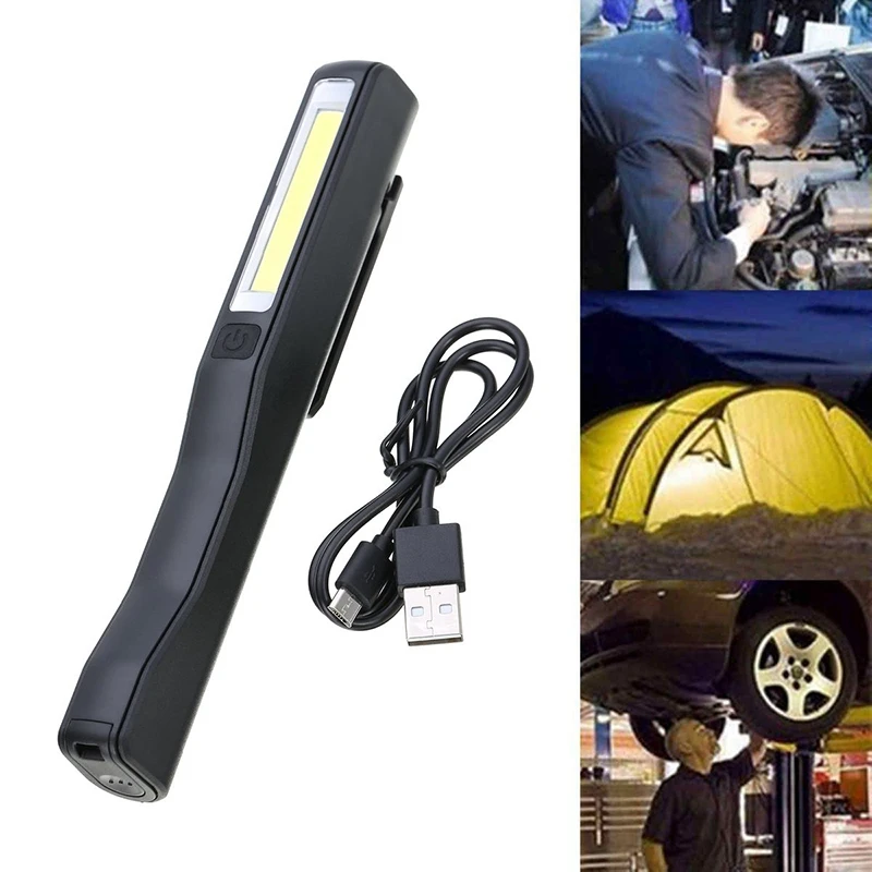 Nabíjateľné LED COB Prenosné Camping Inšpekcii Práce Svetlo Lampy rucneho netic pre Domácnosti, Dielni, Automobiloch Camping
