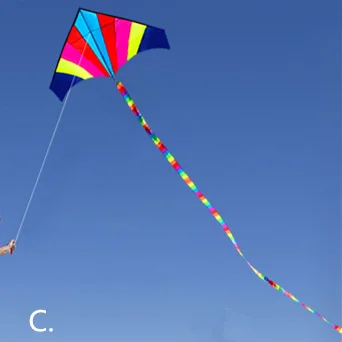 Najlepšie Veľké Kite Delta s Chvost - Ideálne pre Relaxáciu Zábavu Na Pláži - Skúste To! Dobrý Lietania, Ktoré Budete Milovať!