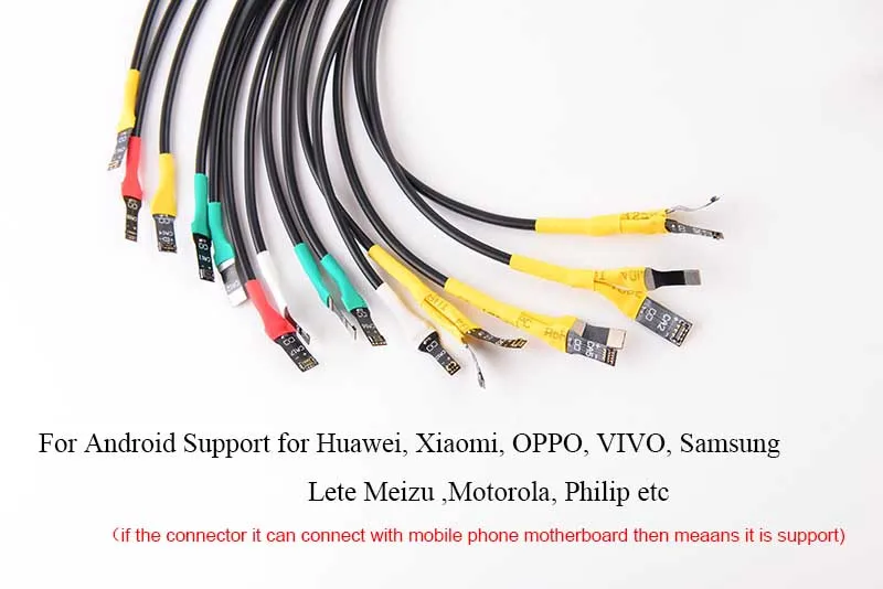 Napájanie Test Kábel pre iPhone, 11Pro, Max /XS MAX/X/8 Plus/7/6/5 Pre Samsung Huawei Xiao DC Power control Drôtu, Test Line