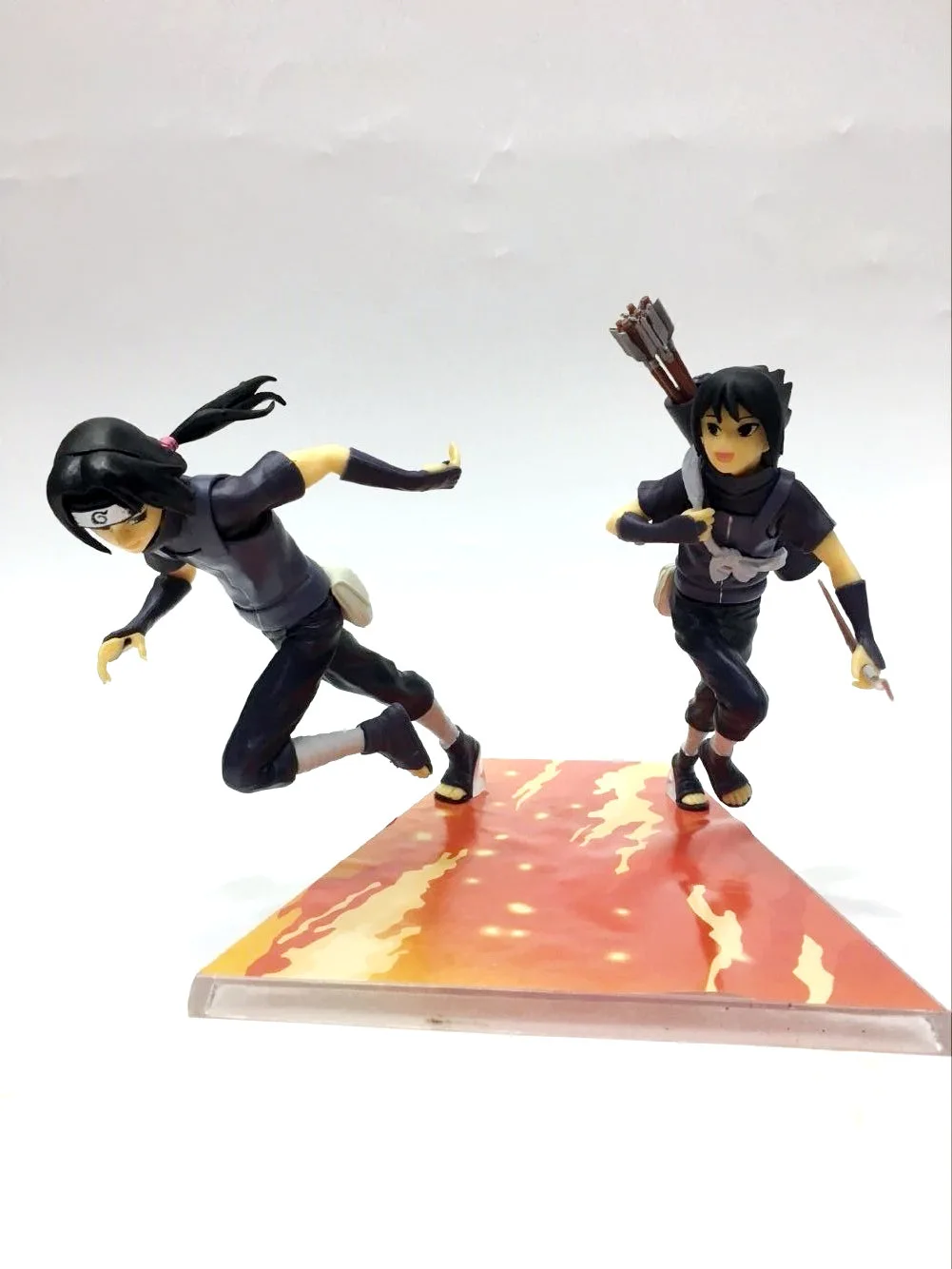 Naruto Anime Obrázok Hračky Uchiha Itachi Sasuke GEM Detstva PVC Akcie Obrázok Hračky Model Kolekcie Bábika Darček