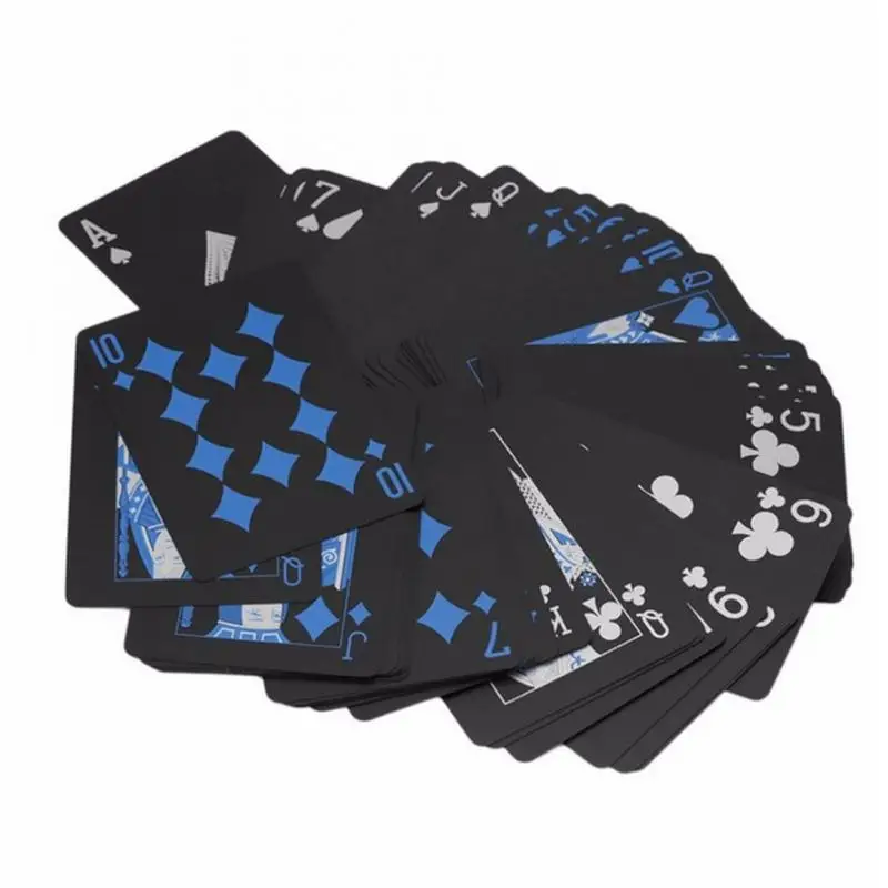 Nepremokavé Poker Plastové Magic Karty, Hracie Karty, Poker Hra Palube Kreatívny Darček Odolné Pokrového Stola Hru, Hrá Karty