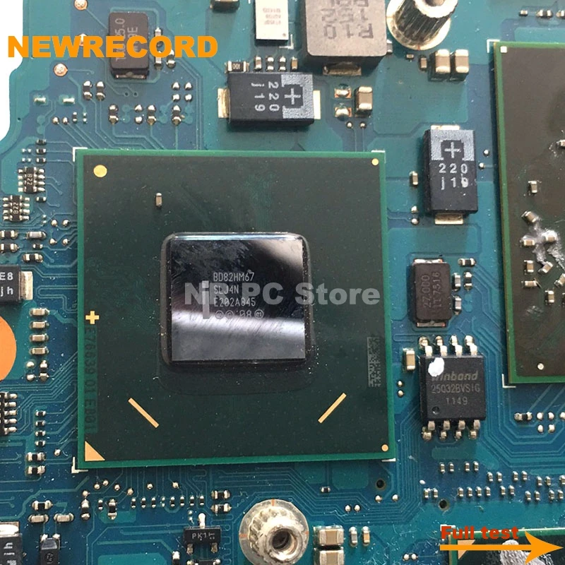 NEWRECORD Pre MBX-237 A1863472A SONY VPCSE 15.6 palcový Notebook Doska S i7-2640M CPU 4 gb RAM HD6630M 1GB GPU HM67