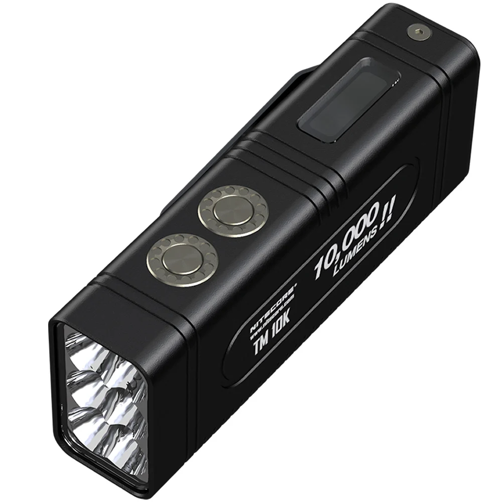 NITECORE TM10K LED Baterka Tiny Monster CREE XHP35 HD 10000 LM Nabíjateľná Výška Svetlo, Blesk Vstavaný 4800mAh Batérie