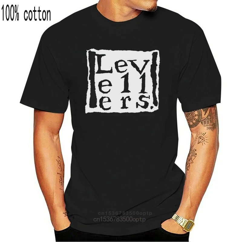 Nivelátory Logo T Shirt Mens Black Classic Rock Metalová Kapela Tee Nové Veľké Veľkosti Tee Tričko