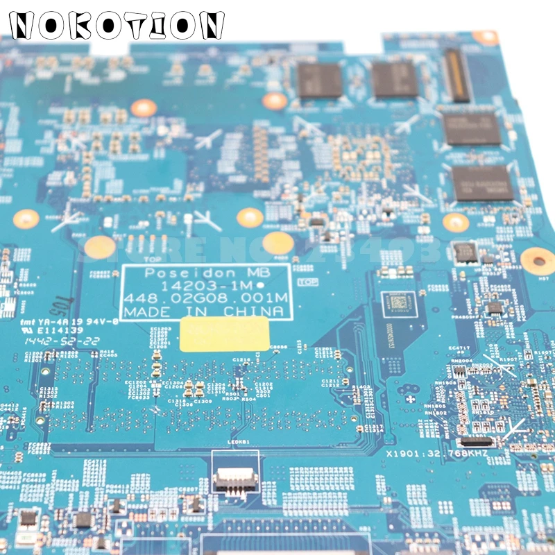 NOKOTION Pre Acer aspire VN7-791 VN7-791G Notebook Doske 448.02G08.001M NBMQR11004 základná DOSKA I7-4710HQ CPU GPU GTX860M