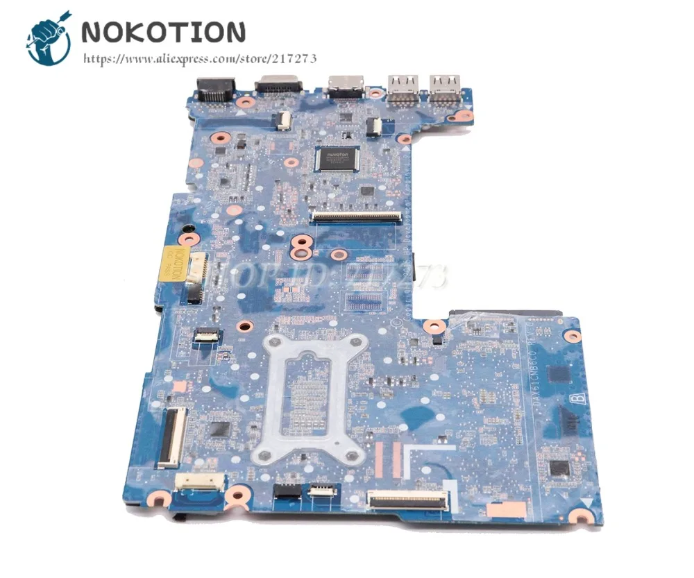 NOKOTION Pre HP 430 G3 440 G3 Notebook Doske 855658-601 855658-001 DAX61CMB6C0 základná Doska SR2EZ I7-6500U CPU
