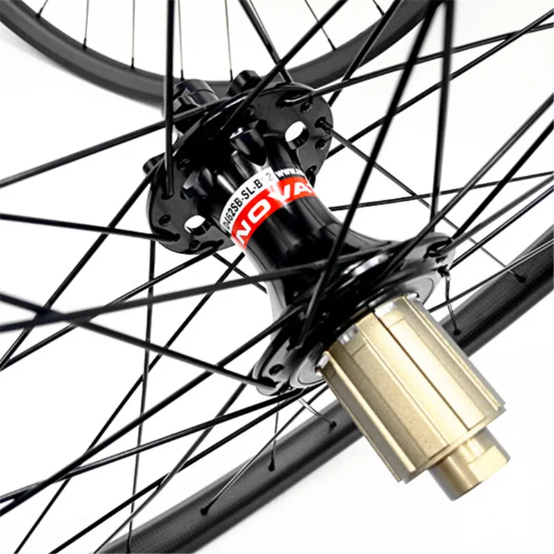 Novatec D792SB boost mtb uhlíka dvojkolesia 148x12mm bezdušové asymetrie 27.4x23mm XC jedno zadné koleso mtb disk bicykel 29