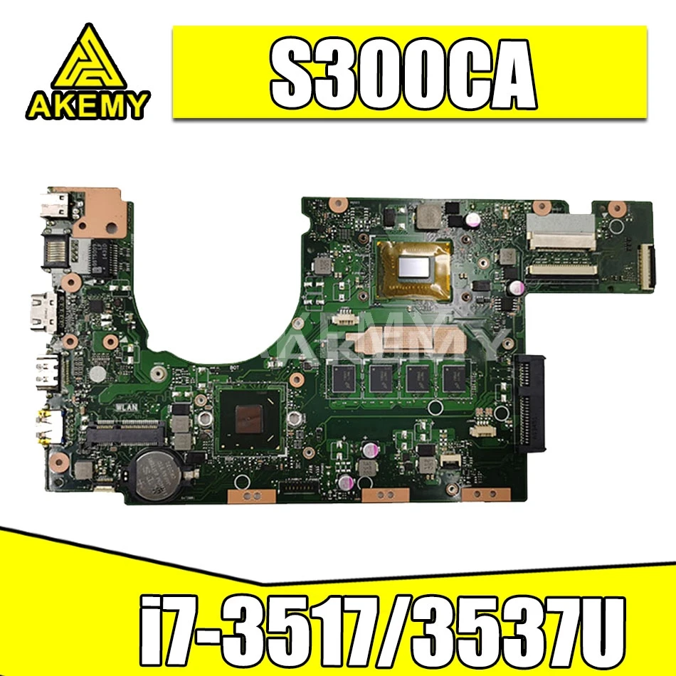 Nová základná doska S300CA Pre Asus S300CA S300C Notebook doske S300CA doske i7-3517/3537U REV2.0, 4G RAM novej základnej dosky
