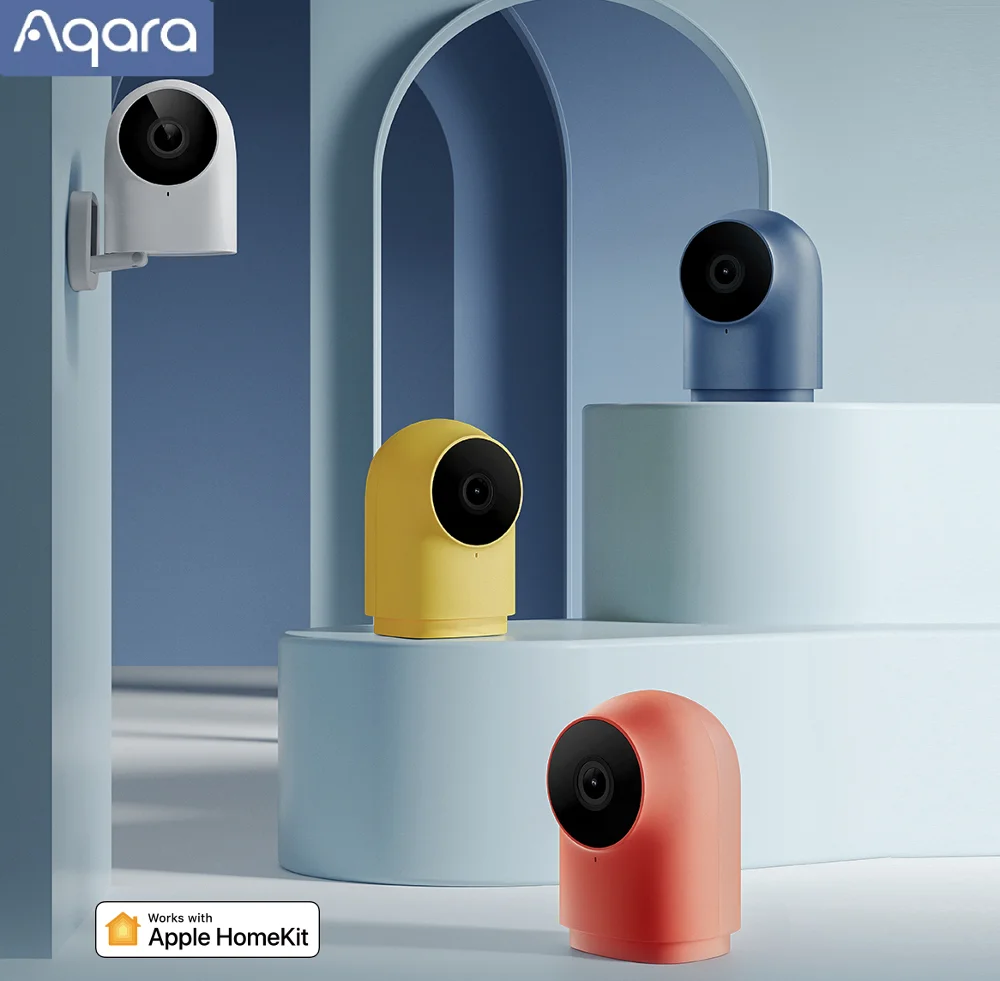 NOVÉ Aqara G2H Smart Kamera 1080P Nočné Videnie Bránou Edition Zigbee Wifi Home Security Kamera Podpora Apple APP HomeKit