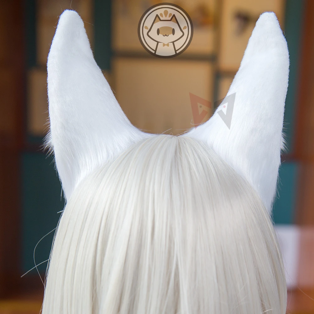 Nové Arknights Platinum Cosplay Prop Kôň Uši Hairhoop Hheadband pre Anime Hra Halloween Kostým Príslušenstvo Ručné Práce