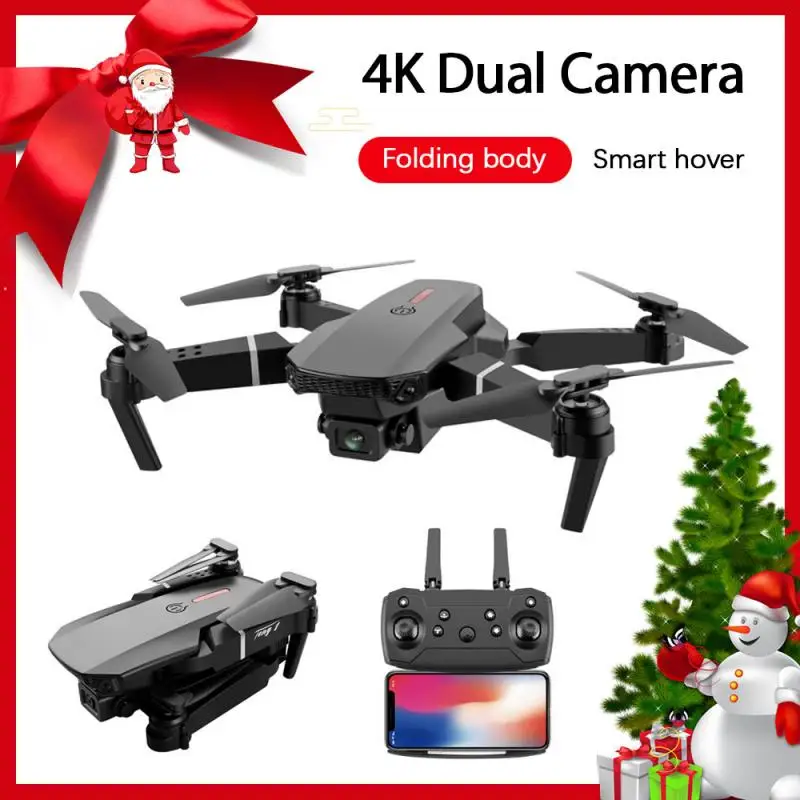 Nové E88 Pro Drone 4k HD Dual Camera Visual Polohy 1080P WiFi Fpv Drone Výška Zachovanie Rc Quadcopter Pripojiť Telefón