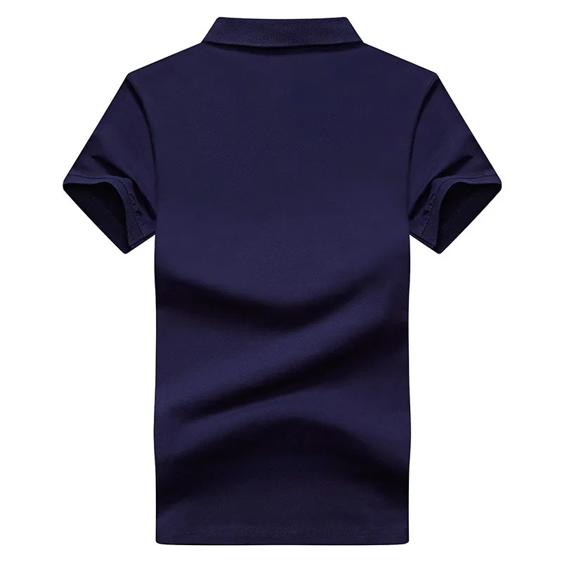 Nové Muži Polo Tričko Pánske Pevné Polo Shirts Camisa Mužov Bežné 95% Bavlna Tričko Homme 4XL Plus Veľkosť Podniku Mužov Topy Tees
