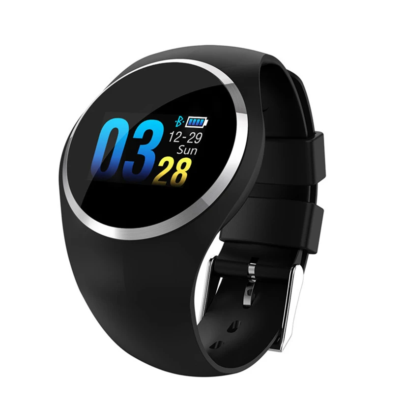 Nové Módne Q1 Smartwatch pre Ženy, 0.96 lcd Farebný Monitor Srdcovej frekvencie Smartwatch Silica Gel Elektronické Život Nepremokavé na Zápästie