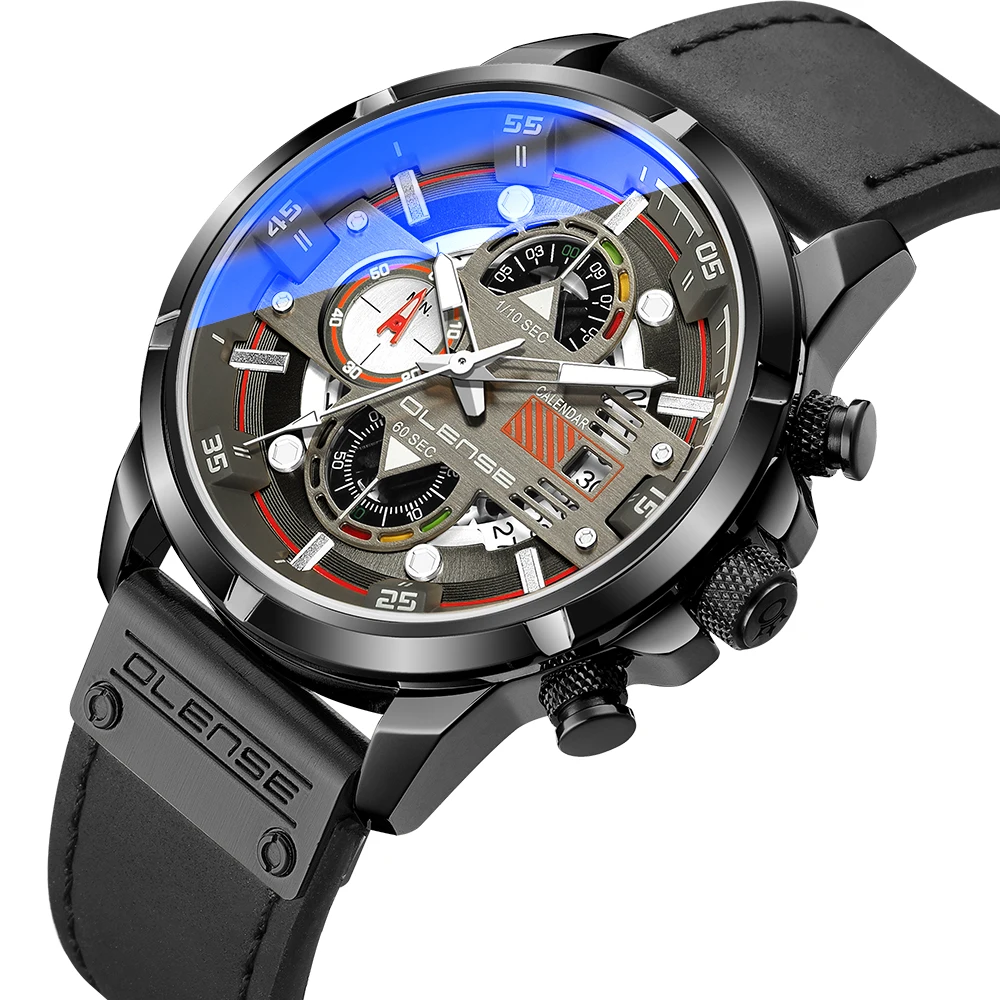 Nové pánske Športové Hodinky Pre Človeka náramkové hodinky Muž Svetelné Módy Multifunkčné Quartz Hodinky Hodiny Reloj Hombre Montre Homme