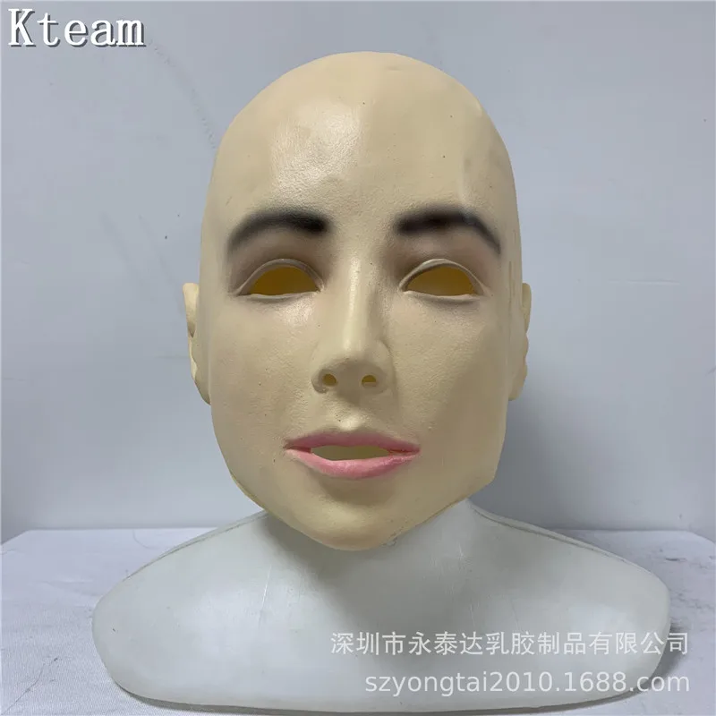 Nové!!! Realistické Žena Masky Na Halloween Ľudských Žena Maškaráda Latex Strany Maska Sexy Dievča Crossdress Cosplay Kostým, Maska