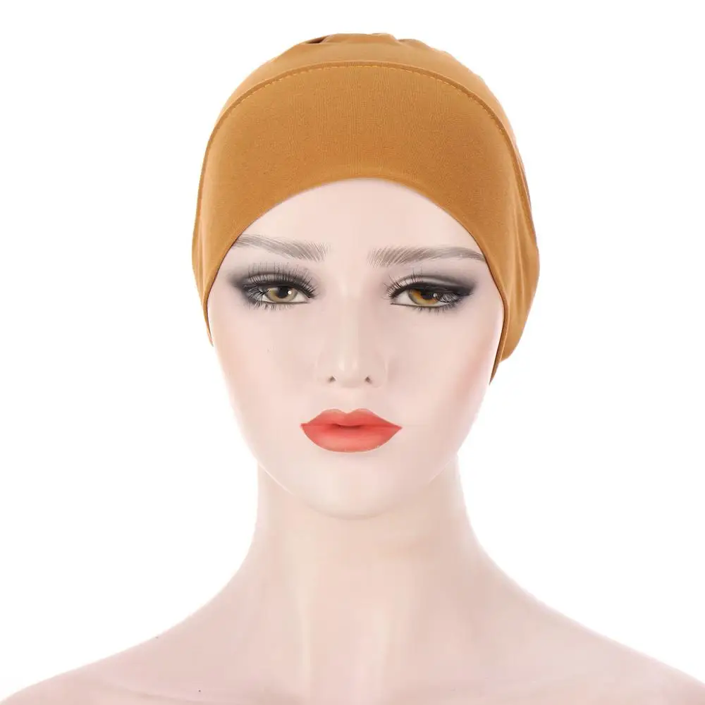 Nové Turban čiapky pre ženy Satin Priedušné, Hodvábne Headwrap Čiapky Chemoterapii Čiapky pokrývku hlavy na Rakovinu