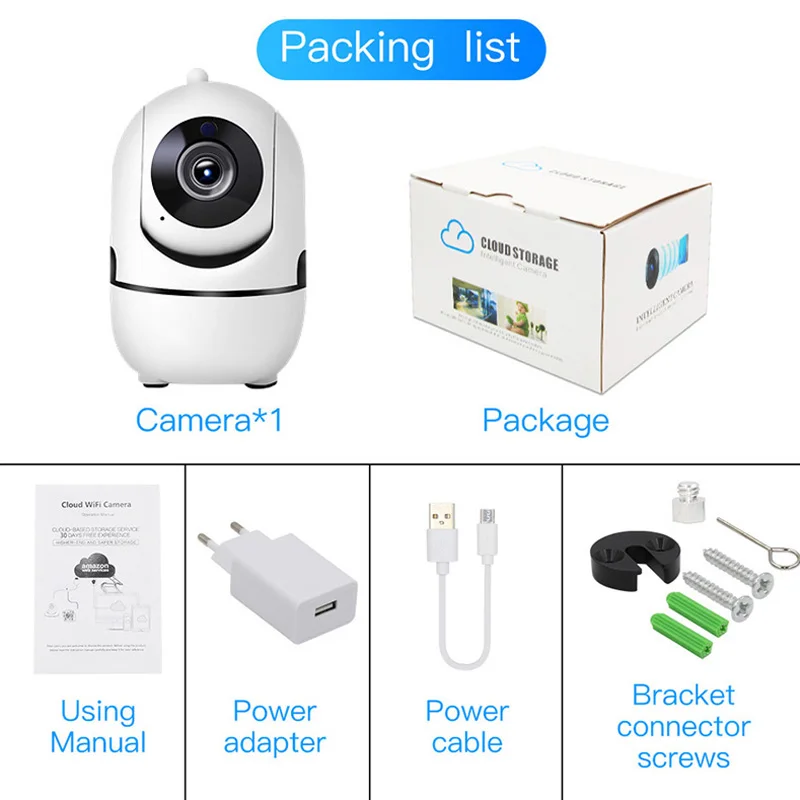 Nové WiFi Baby Monitor S Kamerou 1080P Video Dieťa Spí Opatrovateľka Cam obojsmerné Audio Nočné Videnie Home Security Babyphone Fotoaparát