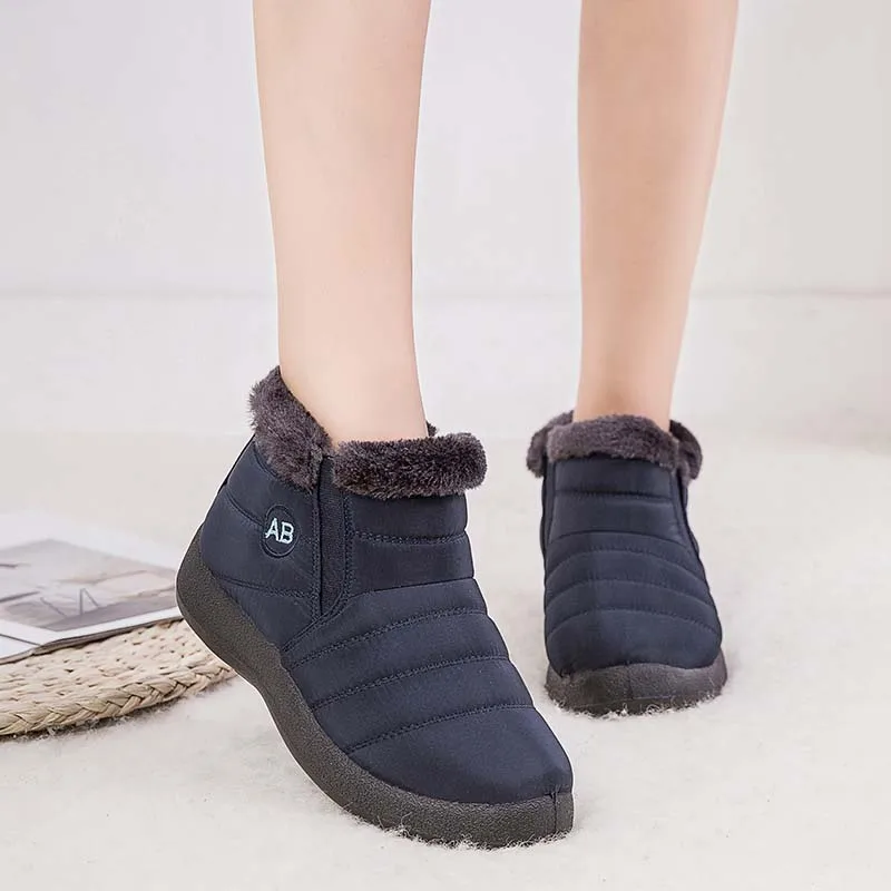 Nové Žien Robustné Topánky Udržať Teplé Zimné topánky na platforme žena dámske topánky Nepremokavé, Zimné Ženské Topánky Plus Veľkosť Botas Mujer