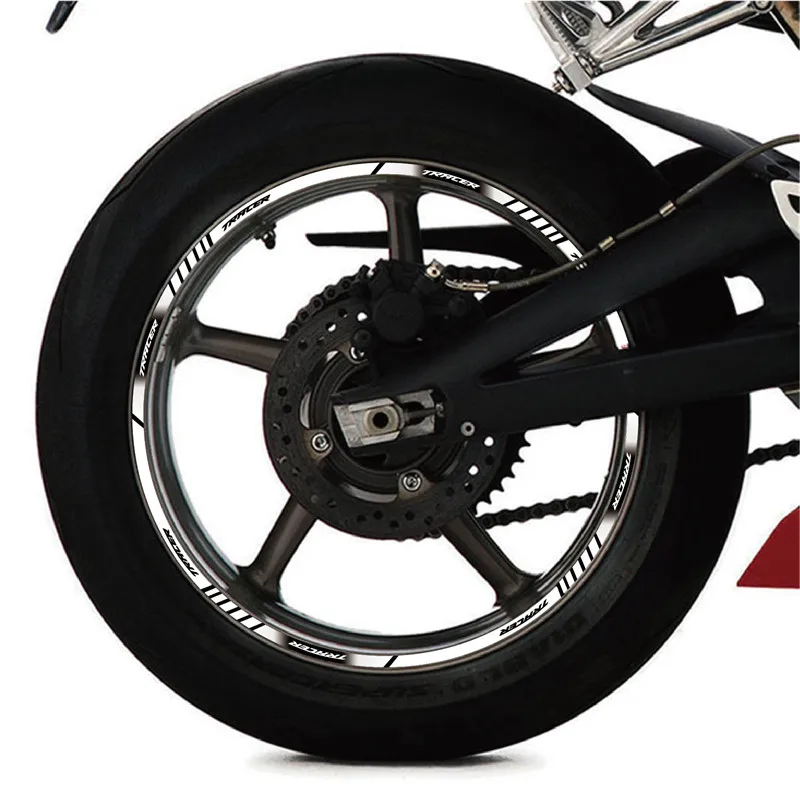 Nový Motocykel vnútorné koleso Nálepky rim reflexné dekorácie, nálepky vhodné pre YAMAHA TRACER 900 700 900gt