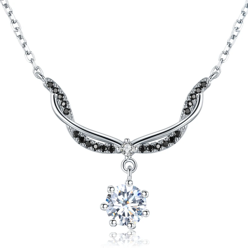 Nový Romantický Prísť 925 Sterling Silver Jemné Šperky Trendy Zapojenie Náhrdelníky & Prívesky pre Ženy Bijoux Femme K029