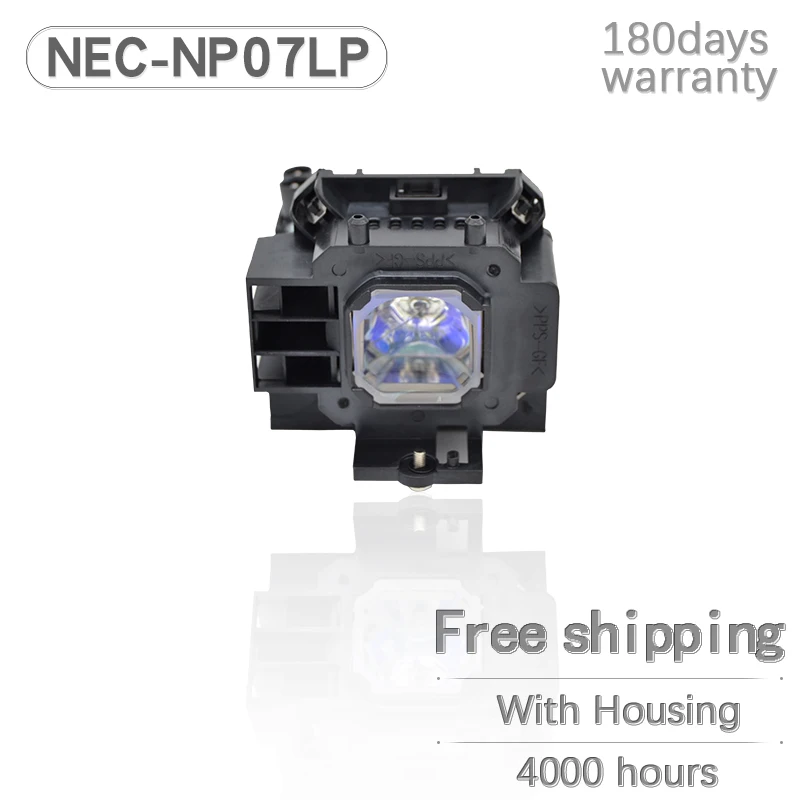 NP07LP Projektor Lampa s Bývaním Pre NEC NP300 NP400 NP410 NP500 NP510 NP600 NP610 Kompatibilné